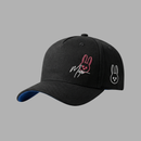 Boné Snapback Mr. Bunny MultiPlacement - Preto Vermelho