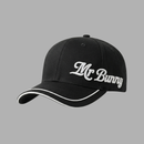 Boné Baseball Script Lettering - b/w
