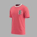 Camiseta T-Shirt - Ringer Patch Rosa