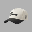 Boné Baseball Bunny Lettering Two-Tone - b/w