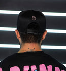 Boné Snapback Mr. Bunny Graffiti Rose gold - Preto