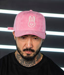 Boné Snapback Suede - Rosa