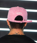 Boné Snapback Suede - Rosa