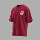Camiseta Oversized StayFun- Vermelho
