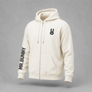 Moletom com Zíper Essencial - Off-White