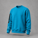 Moletom Careca Lettering Street  - Azul