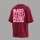 Camiseta Oversized StayFun- Vermelho