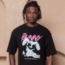 Camiseta Oversized Dark Smile - Preta