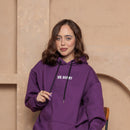 Moletom Canguru Off-Bunny- Roxo