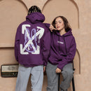Moletom Canguru Off-Bunny- Roxo
