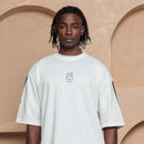 Camiseta Oversized Lettering Street - Branca