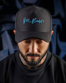 Boné Baseball Mr. Bunny Graffiti Brim - Preto Azul