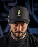 Boné Baseball Mr. Bunny Fashion - Preto Amarelo