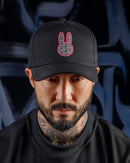 Boné Snapback Text Fill - Black/Red