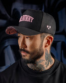 Boné Mr Bunny Illustrated - Preto Rosa