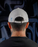 Boné Baseball Mr. Bunny College - Branco Azul