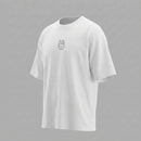 Camiseta Oversized Lettering Street - Branca