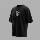 Camiseta Oversized Joker Bunny - Preta